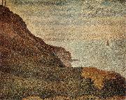 Georges Seurat The Landscape of Port en bessin Germany oil painting artist